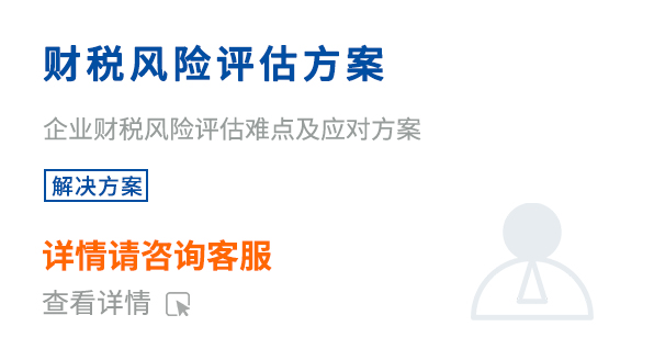 财税风险评估方案