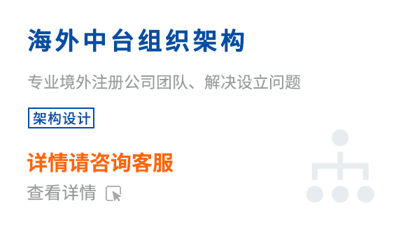 ‌海外中台组织架构